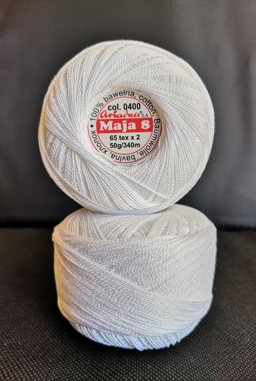 Maja 8 Ariadna Bomull 50g/340m virkgarn