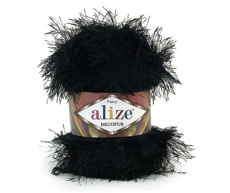 Decofur 100g Alize Pälsgarn