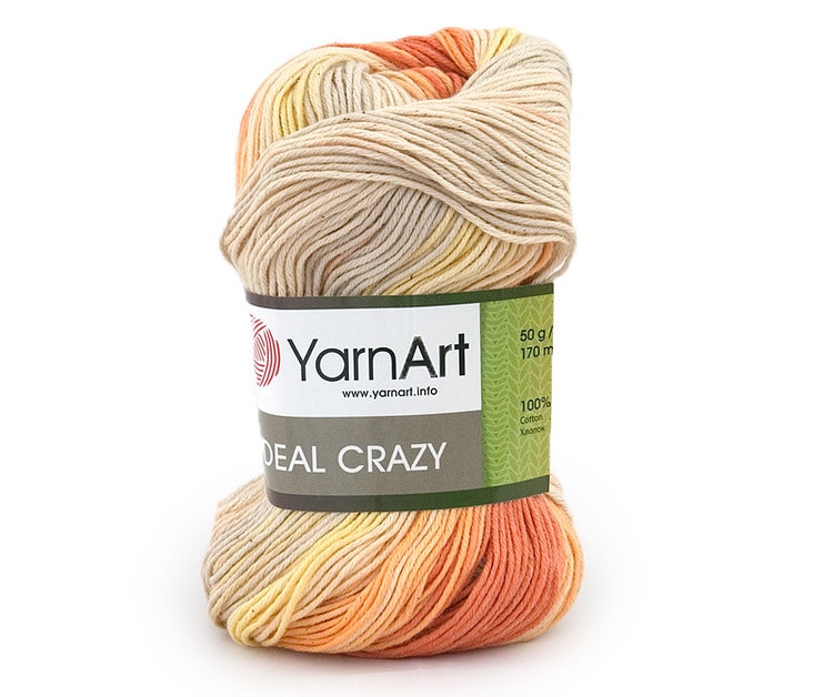 Ideal Crazy bomull YarnArt