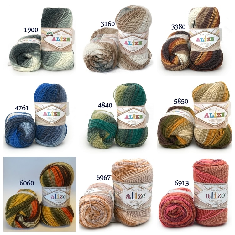 Superlana Klasik Batik Alize 100g