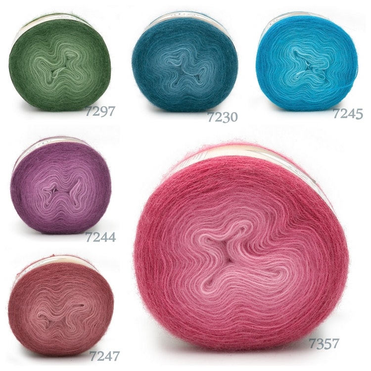 Angora Gold Ombre Batik Alize 150g