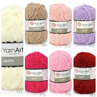 Happy YarnArt 100g Glitter