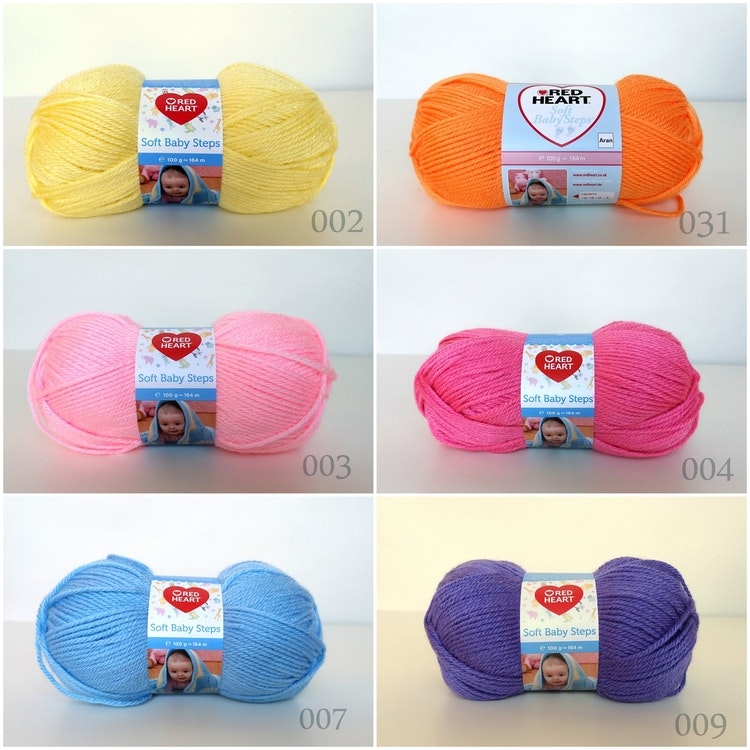 Soft Baby Steps 100g Red Heart