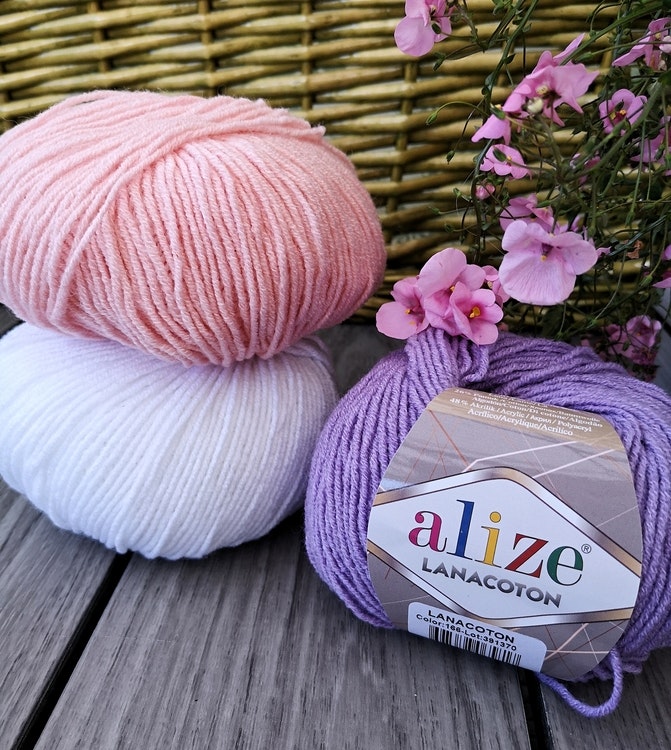 Lanacoton Bomull/Ull Alize 50g