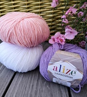 Lanacoton Bomull/Ull Alize 50g