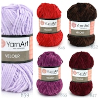 Velour Chenillegarn YarnArt 100g