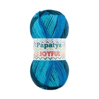 Papatya Joyful ull/akryl 100g Kamgarn