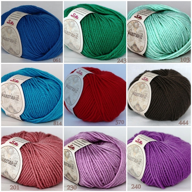 Piumerino 100% merinoull Silke 50g
