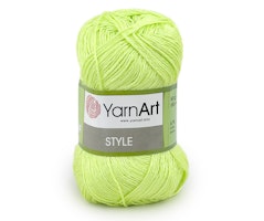 Style YarnArt bomull/viskos garn med lyster 50g