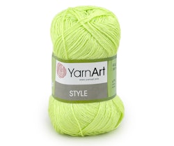 Style YarnArt bomull/viskos garn med lyster 50g