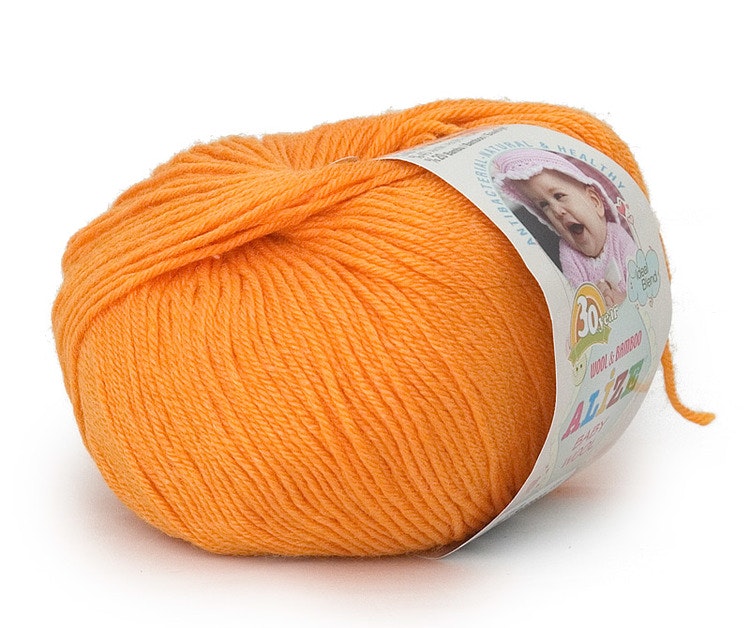 Baby Wool Alize blandgarn med ull och bambu