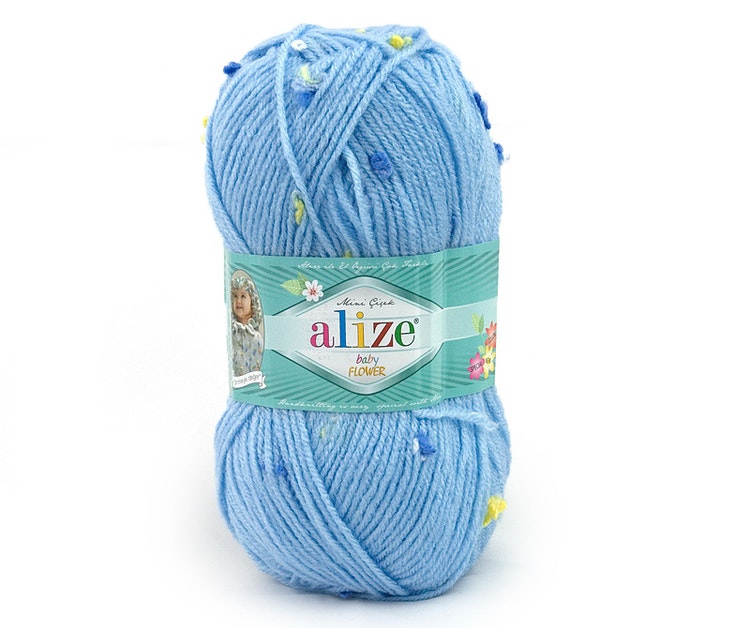 Baby Flower Alize effektgarn