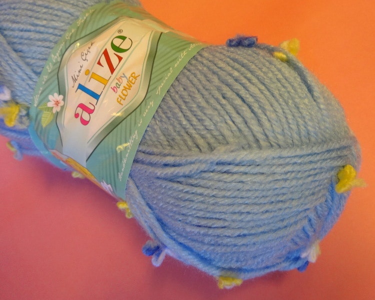 Baby Flower Alize effektgarn