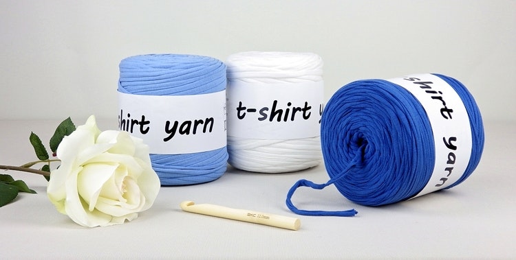 T-Shirt Yarn spagetti garn bomull