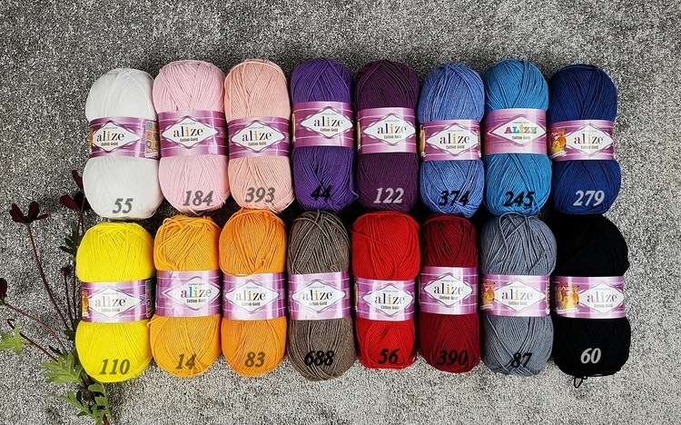 Cotton Gold Alize 100g