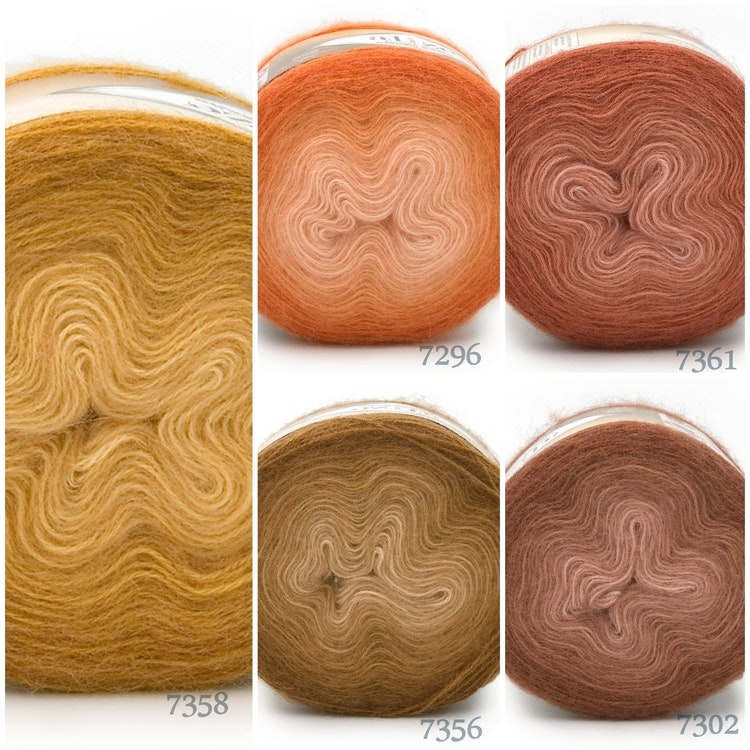 Angora Gold Ombre Batik Alize 150g
