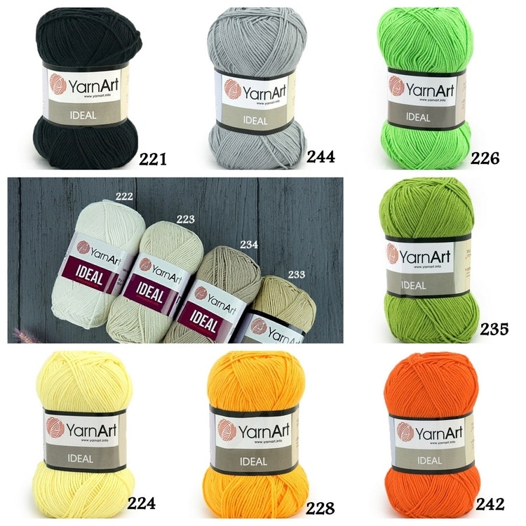 Ideal bomull YarnArt garn