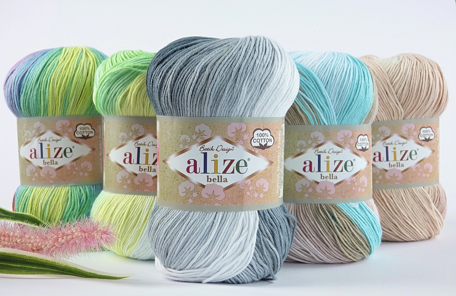 Bella Batik Alize 100g Bomull