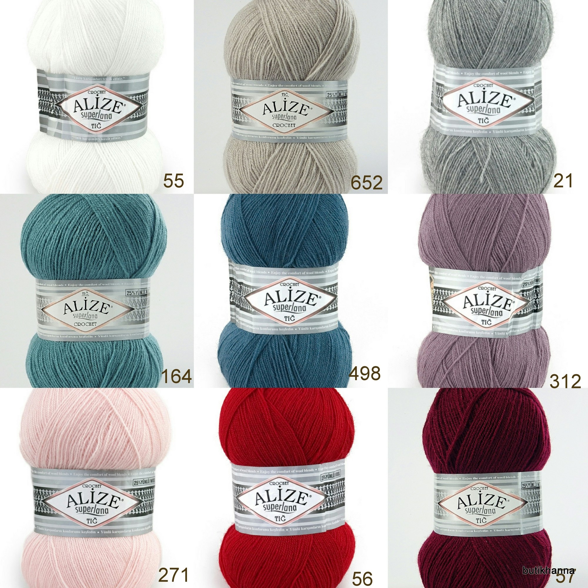 Superlana Tig Alize 100g