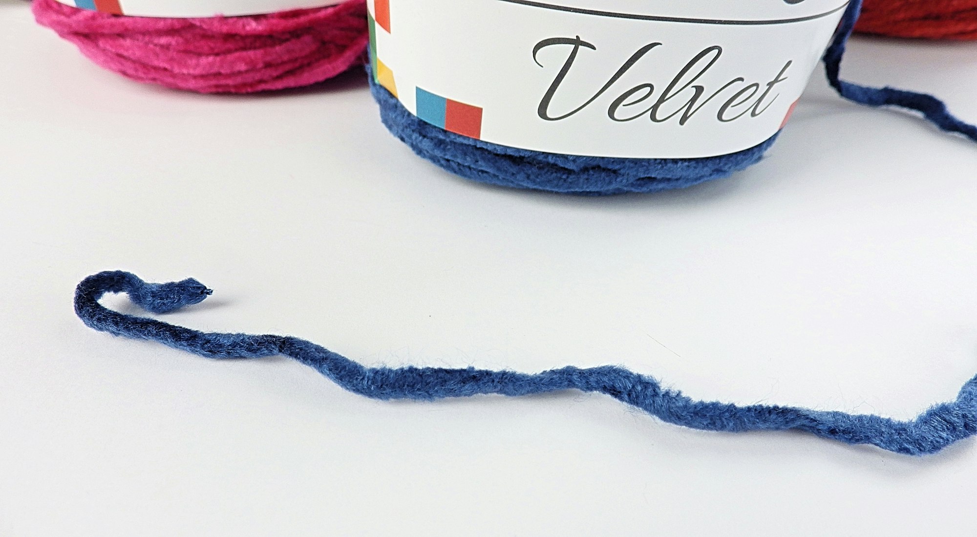 Velvet Papatya 100g tjockt garn