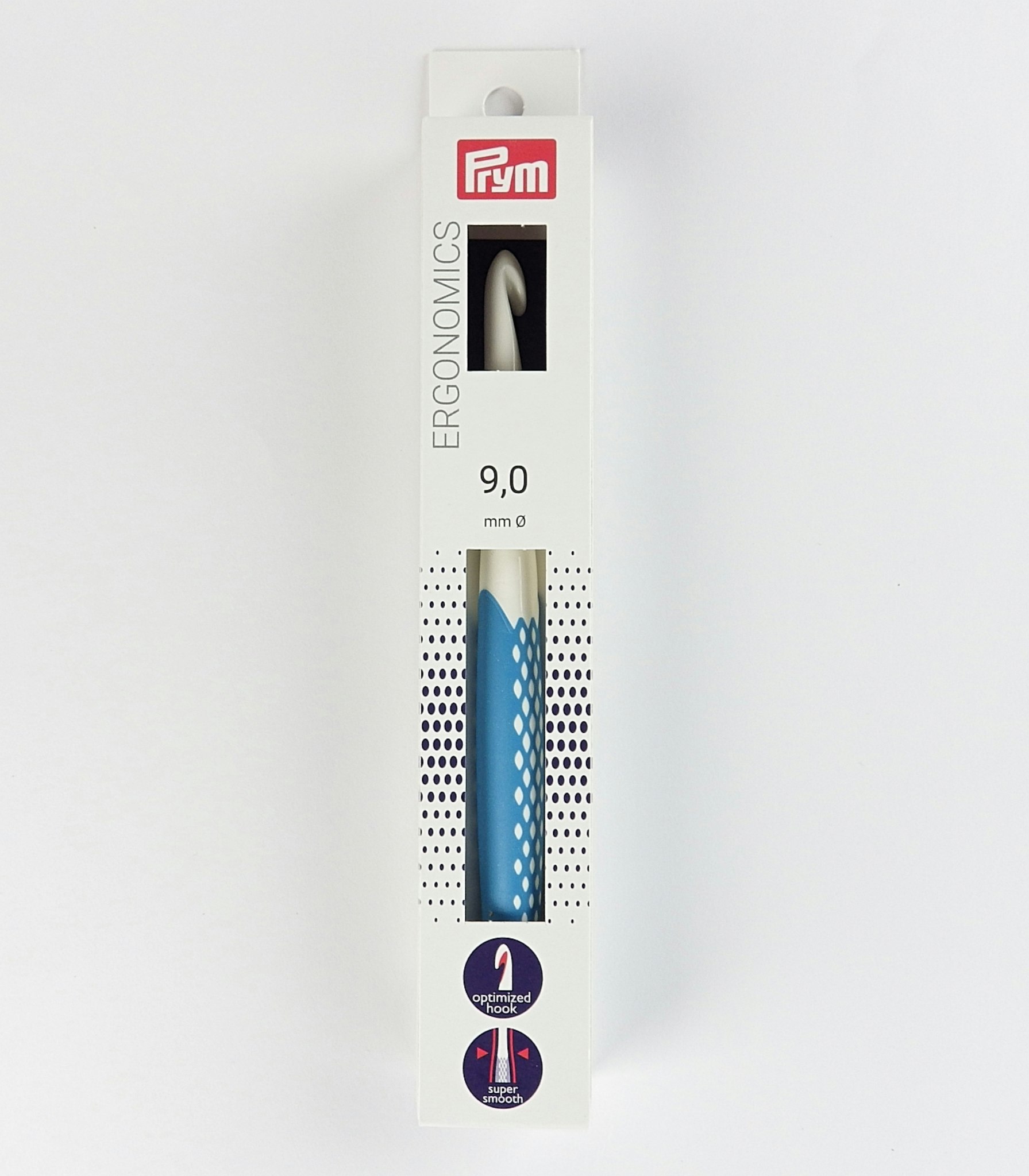 Ergonomisk Virknål av plast Prym 6,00-10,00mm