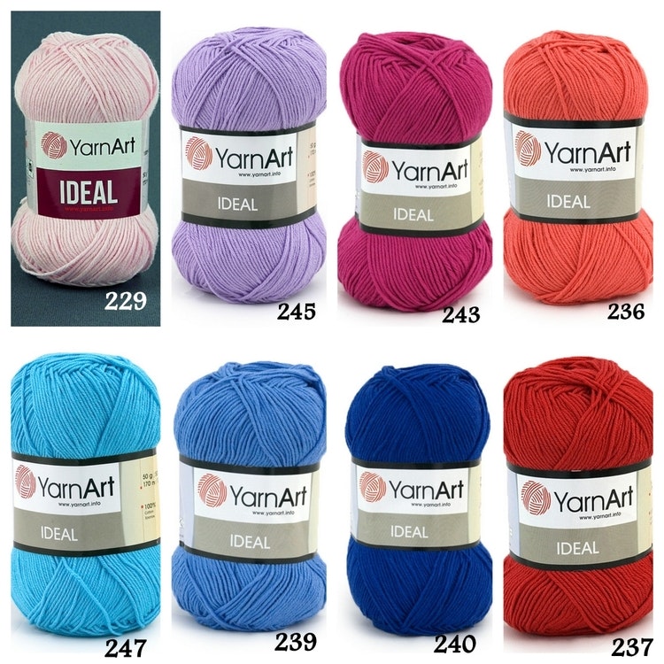 Ideal bomull YarnArt garn
