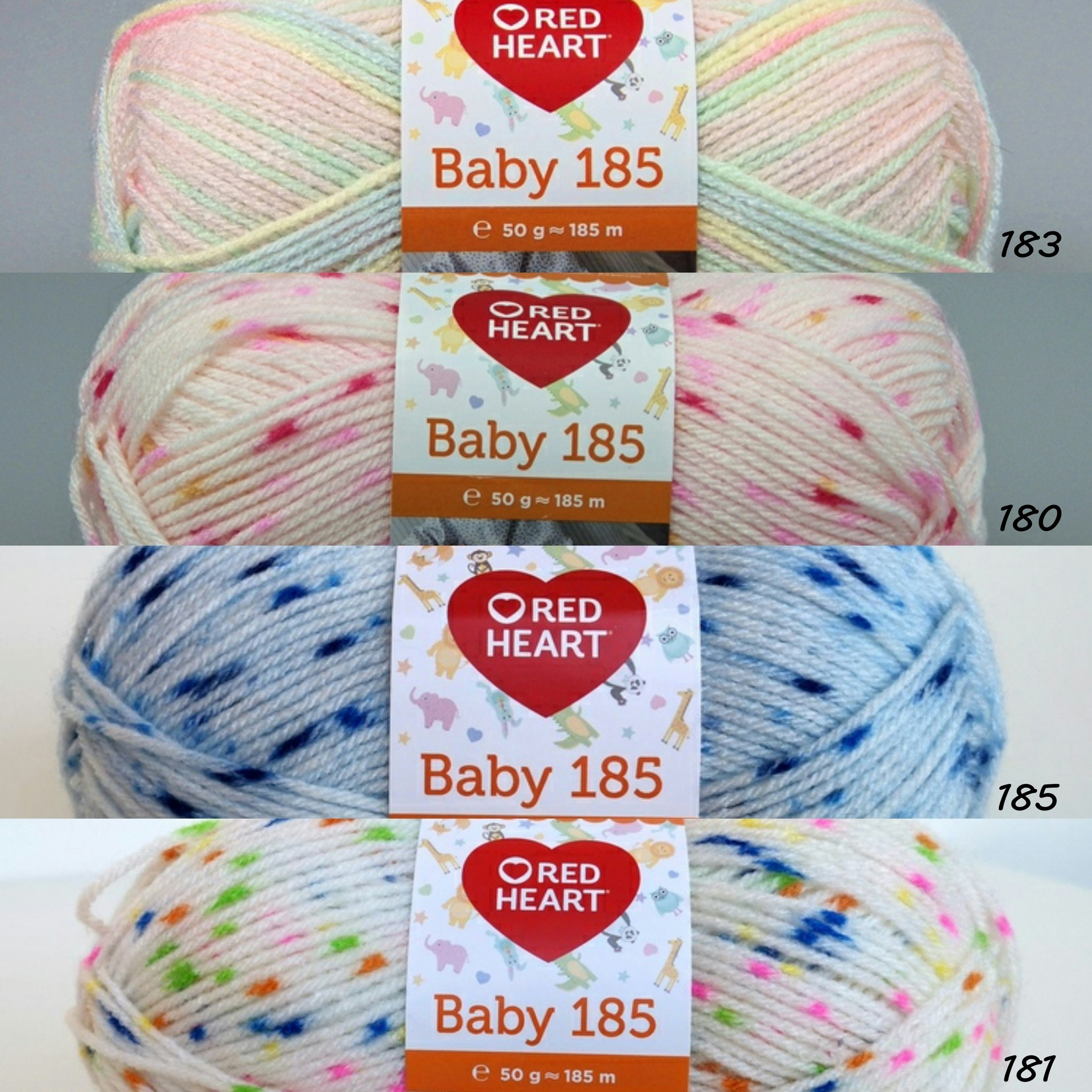 Baby 185 Red Heart 50g
