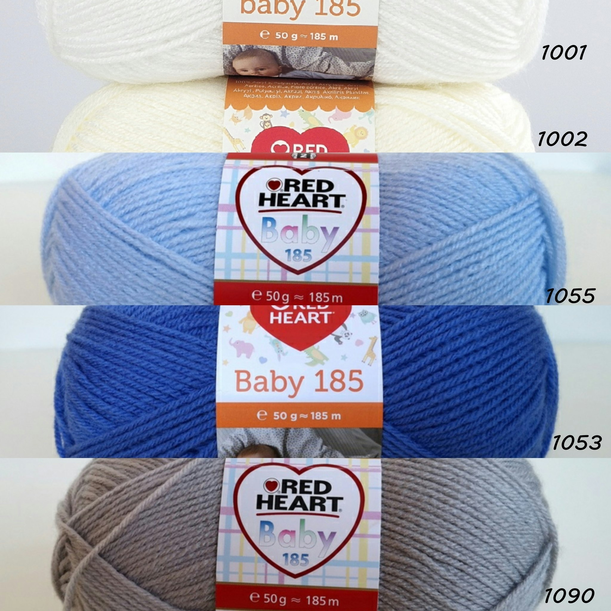 Baby 185 Red Heart 50g