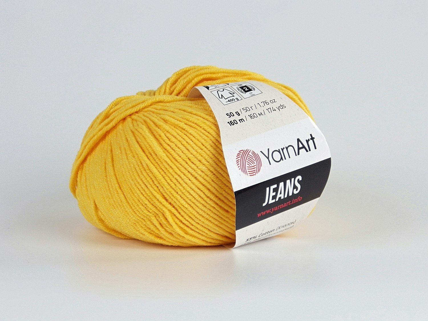 Jeans bomull 50g/160m YarnArt