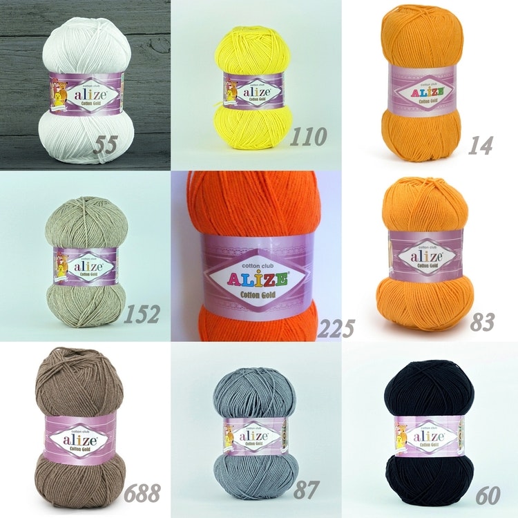 Cotton Gold Alize 100g