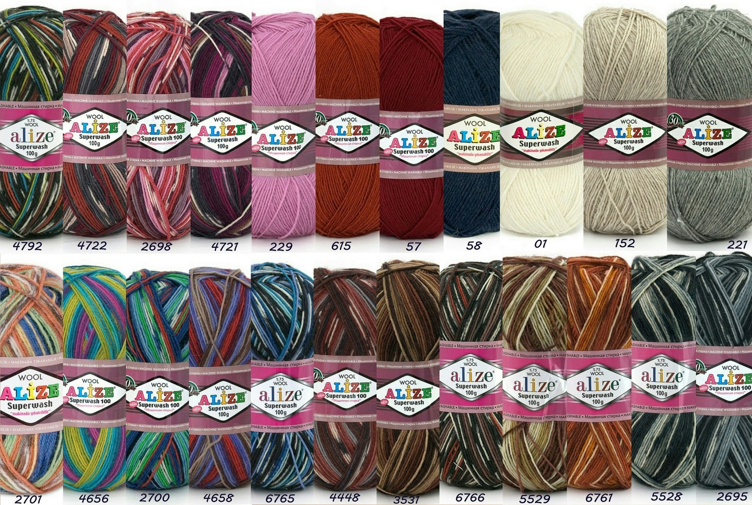 Superwash Alize Wool