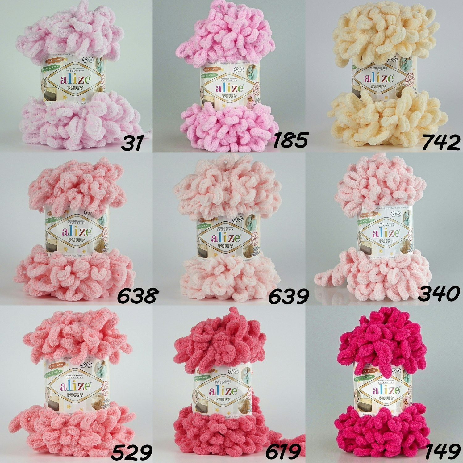 Puffy Alize 100g Finger garn