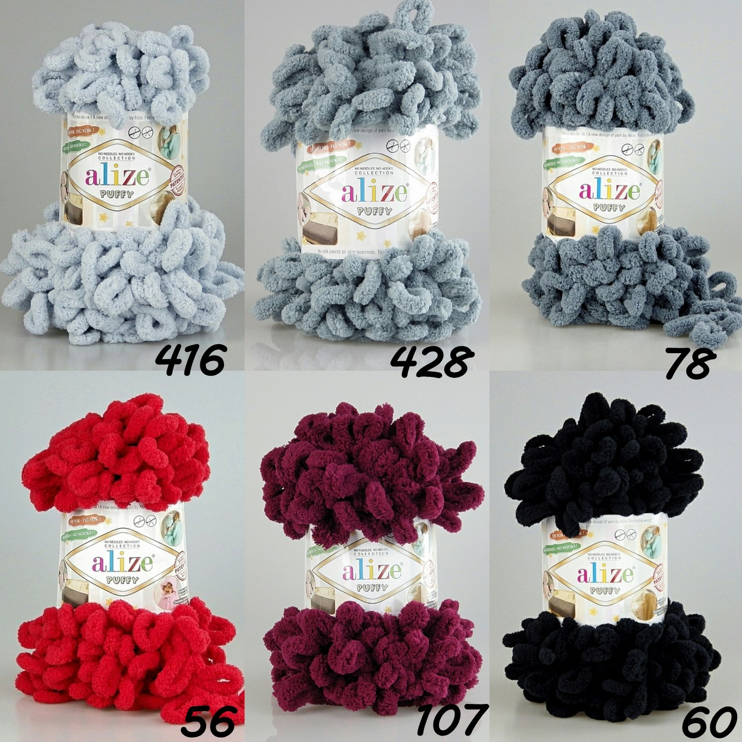 Puffy Alize 100g Finger garn