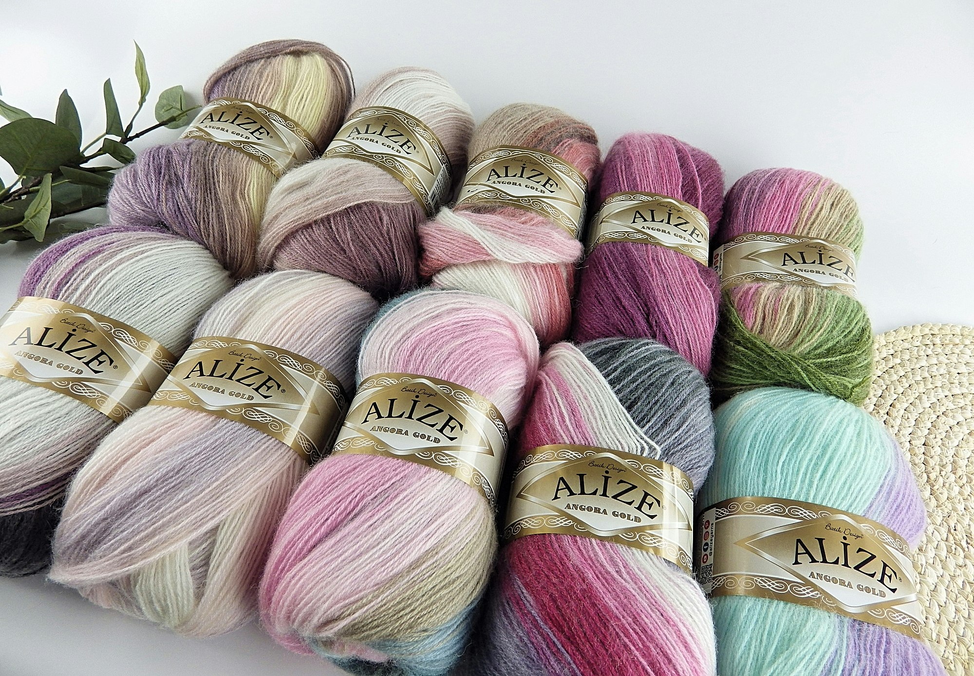 Angora Gold Batik Alize 100g