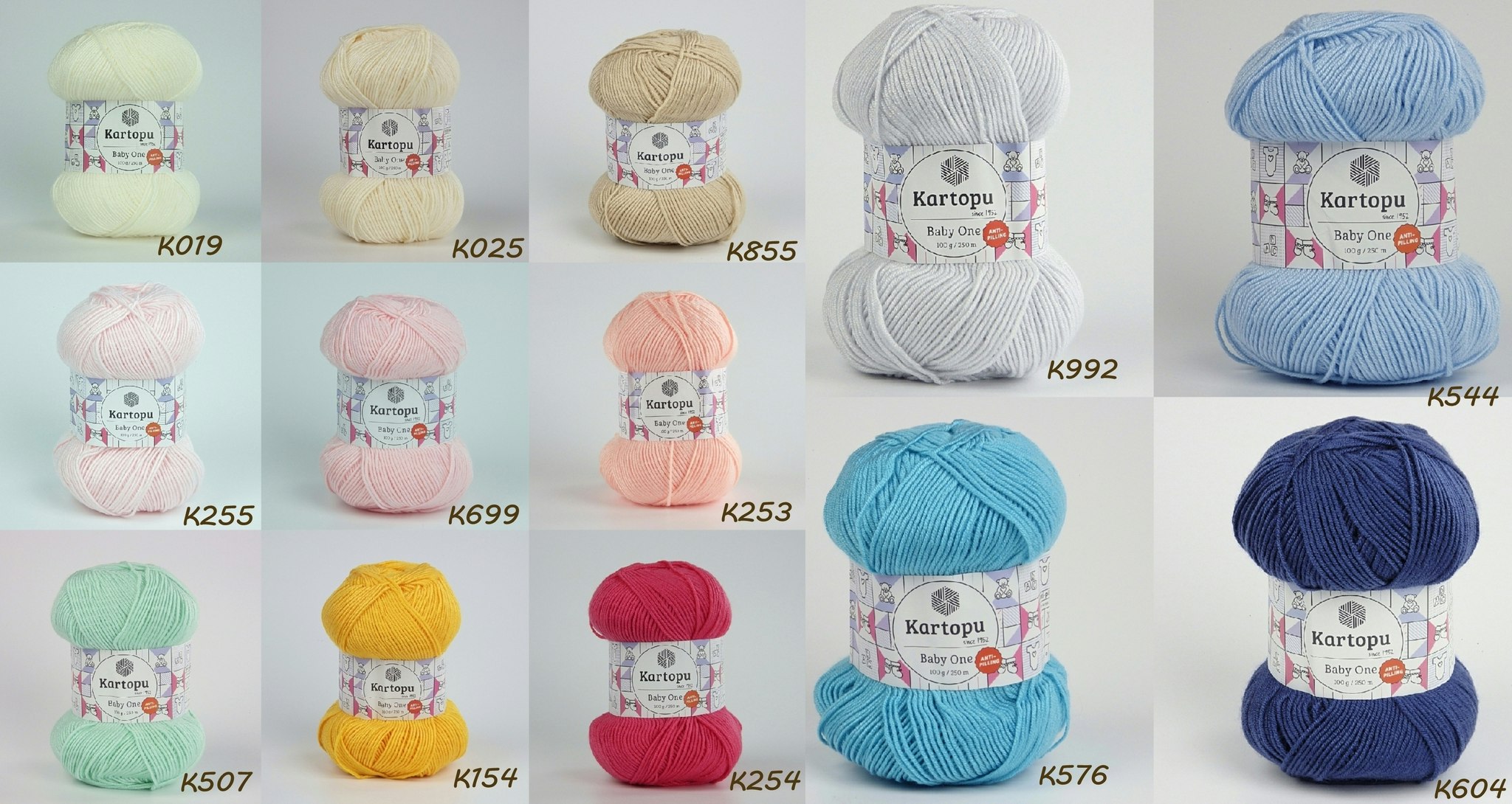 Baby One Kartopu 100g Anti-pilling