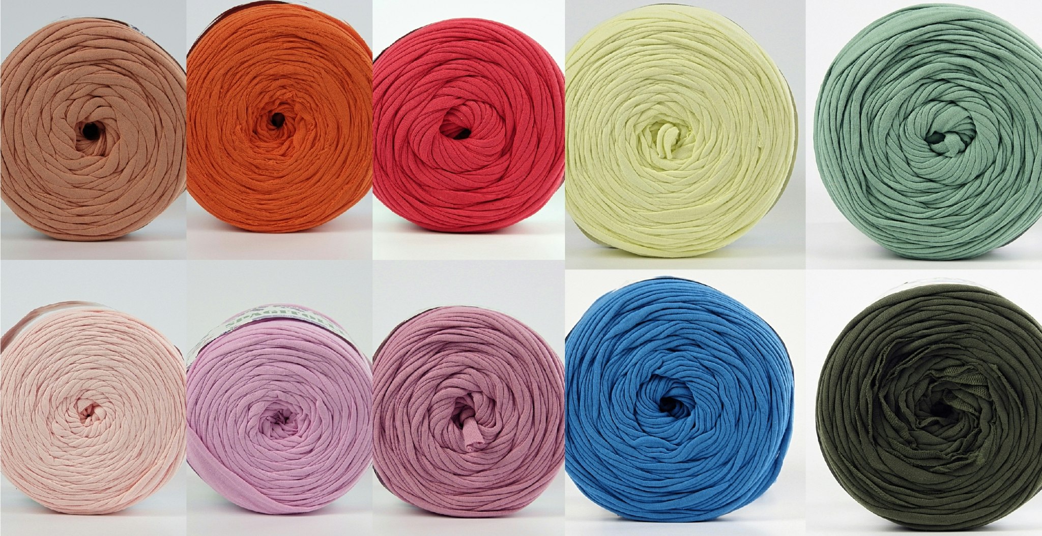 Spagitolli T-Shirt Yarn spagetti garn bomull