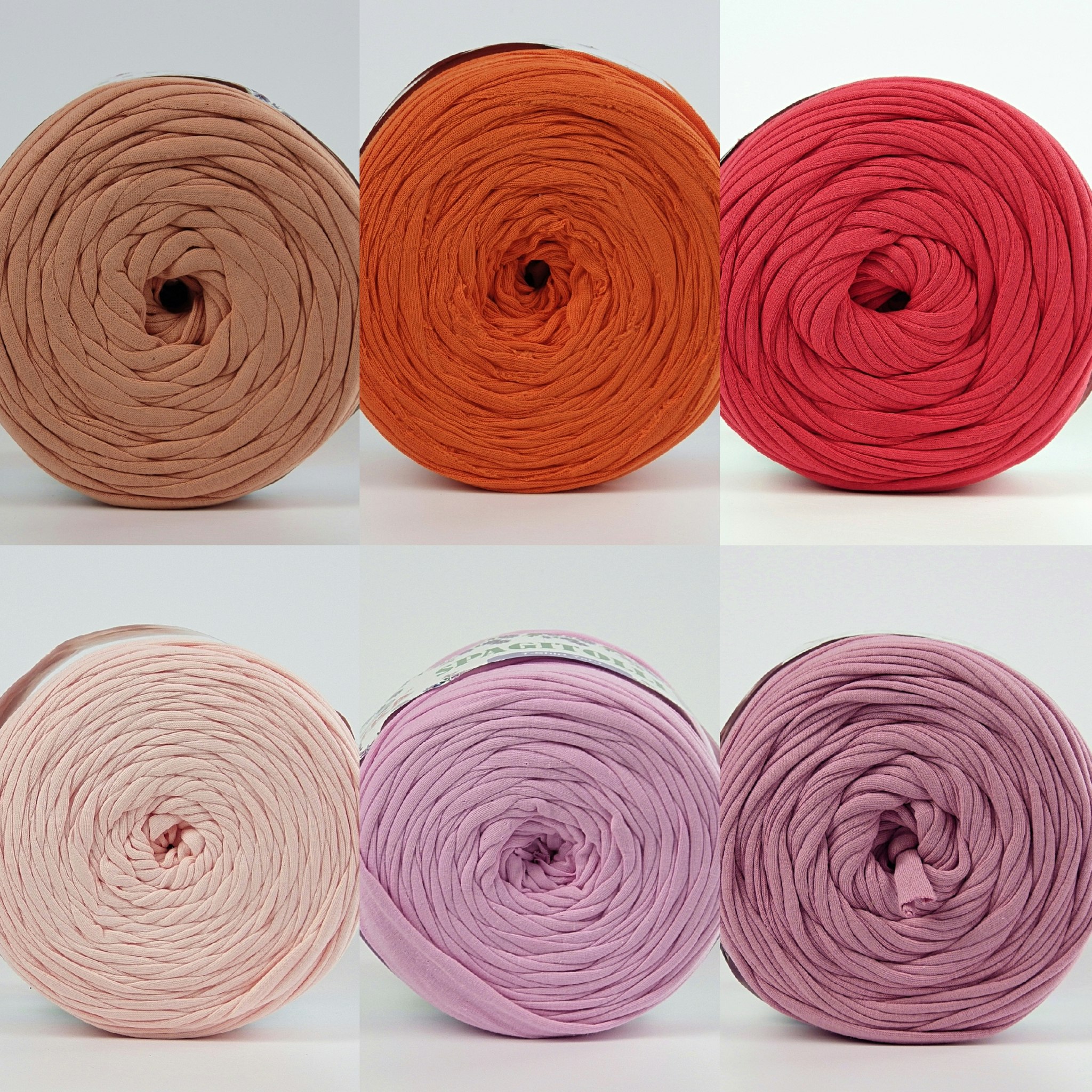 Spagitolli T-Shirt Yarn spagetti garn bomull