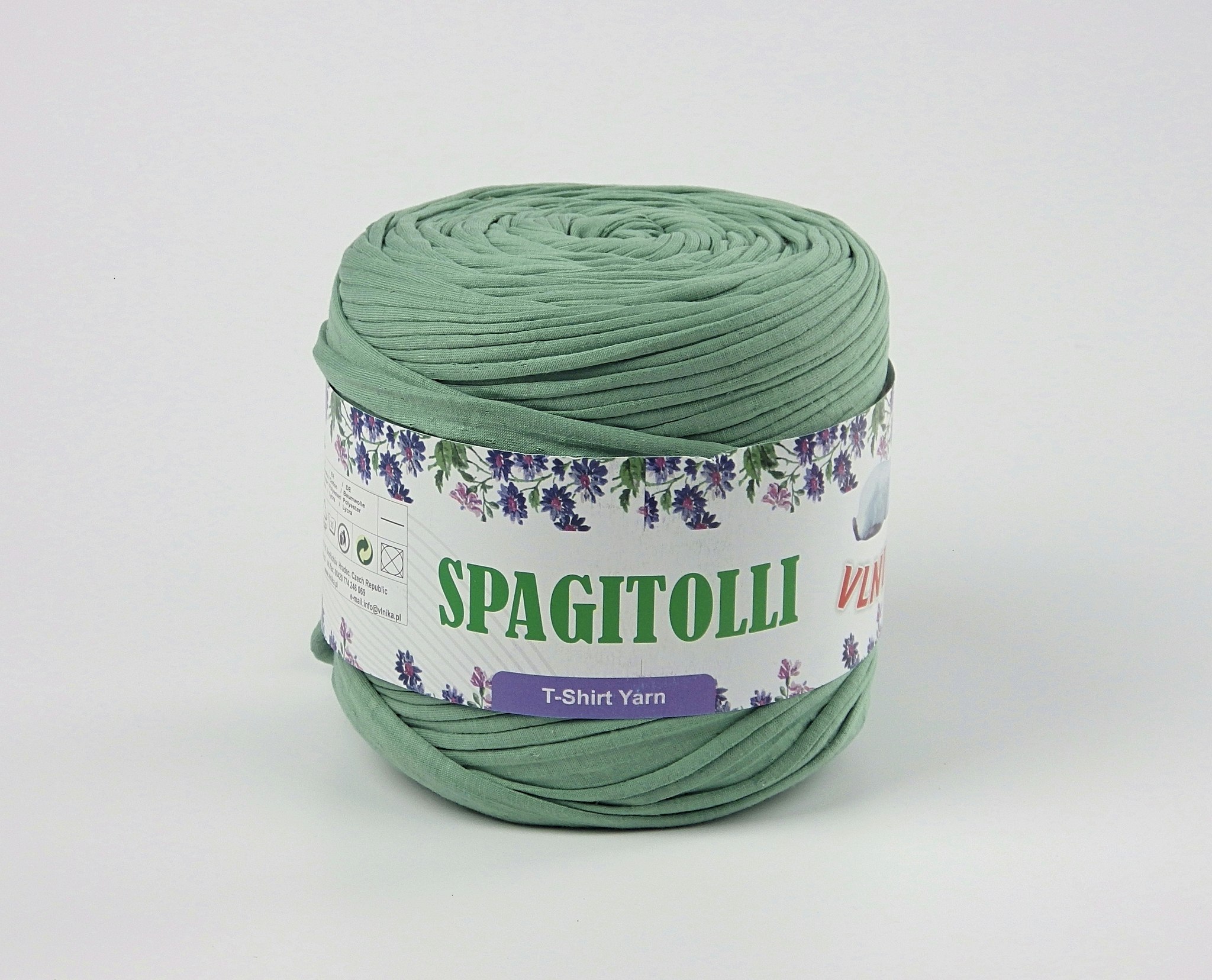 Spagitolli T-Shirt Yarn spagetti garn bomull