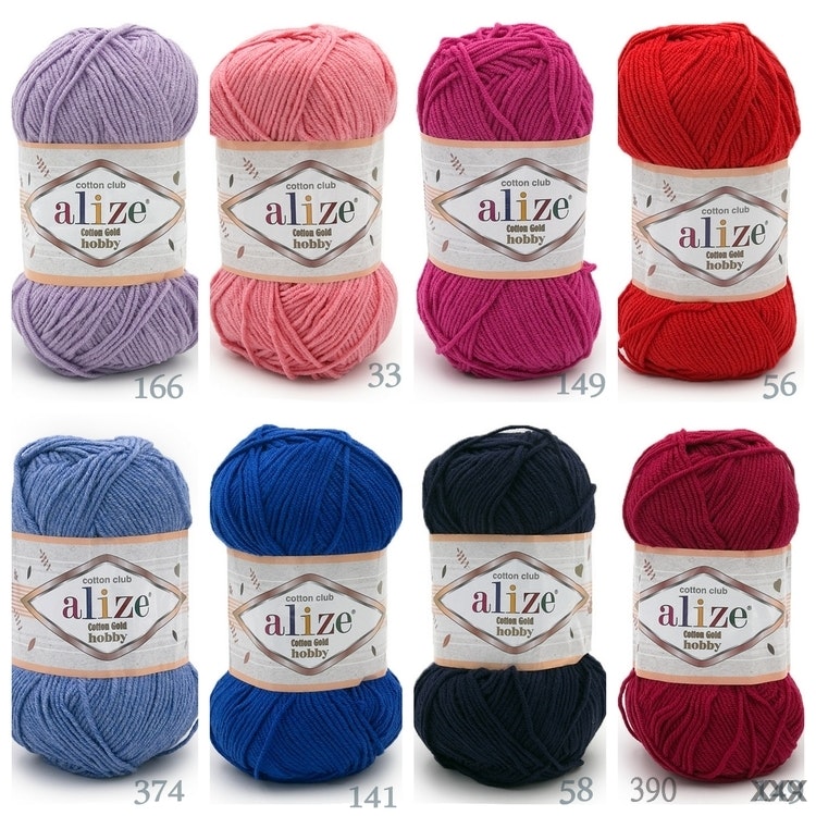 cotton gold alize bomull garn