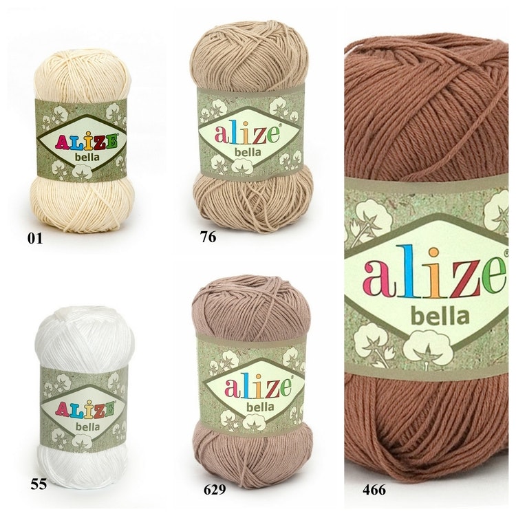 bomullsgarn bella alize