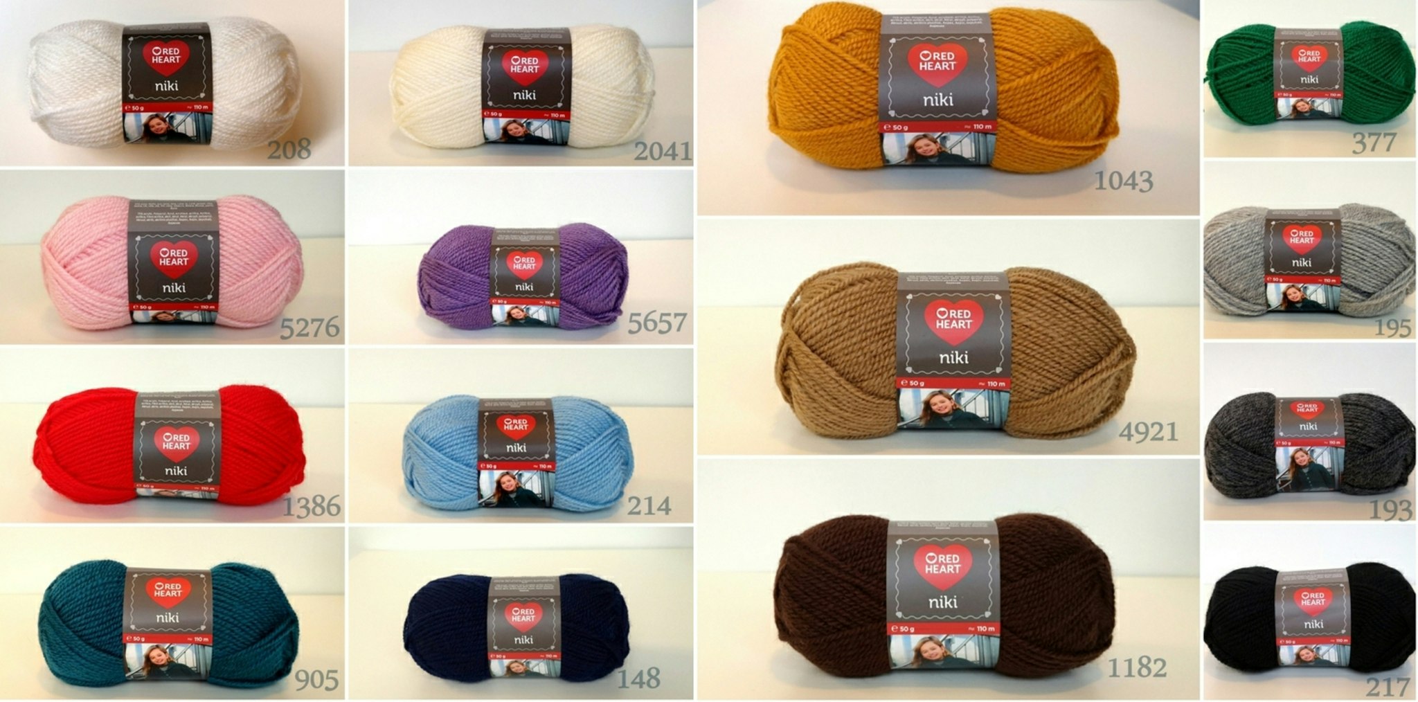 Niki Red Heart 50g