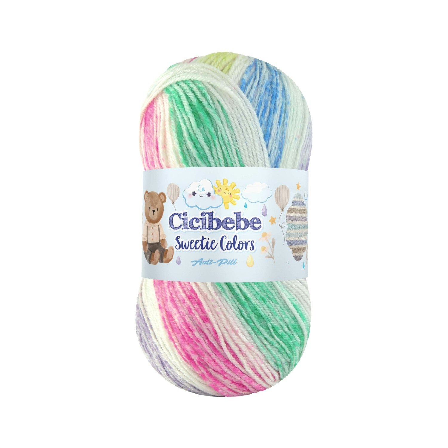 Cicibebe Sweetie Colors Anti-Pill 100g