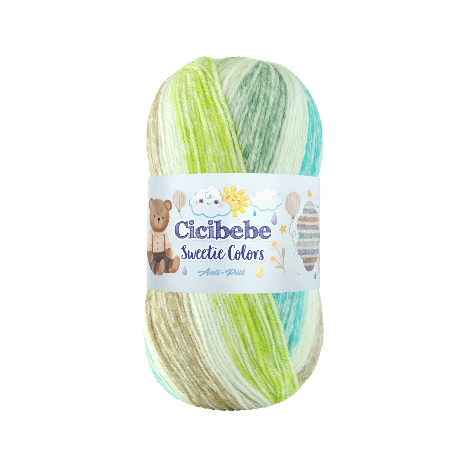 Cicibebe Sweetie Colors Anti-Pill 100g
