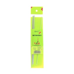 Strumpstickor 20 cm längd Aluminium SKC