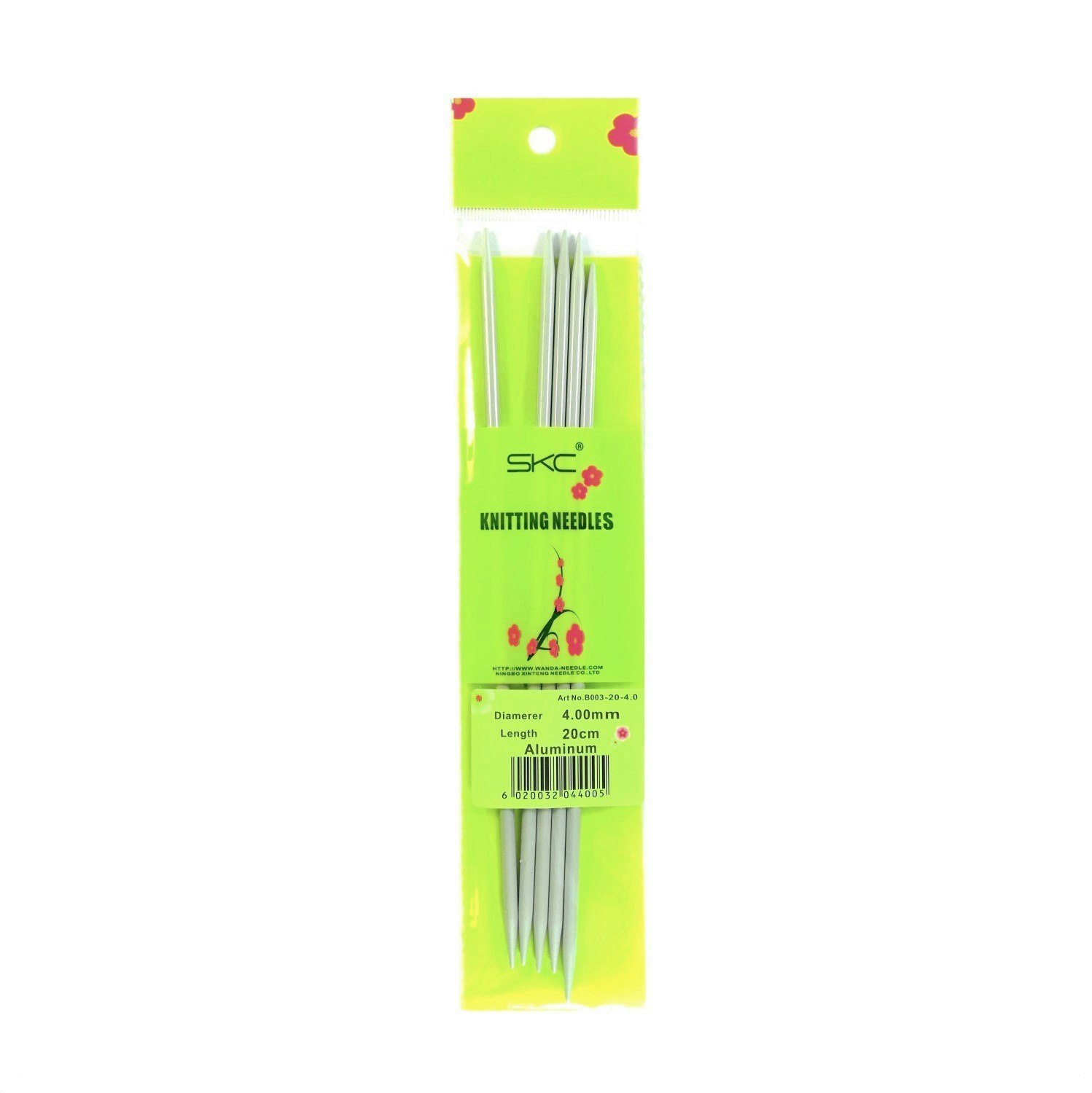 Strumpstickor 20 cm längd Aluminium SKC