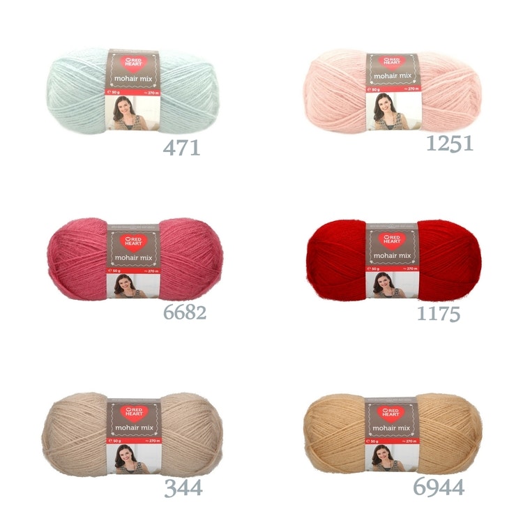 Mohair Mix Red Heart