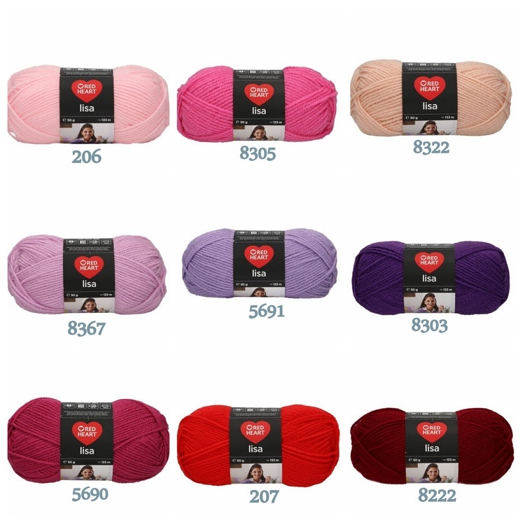 Lisa Red Heart 50g