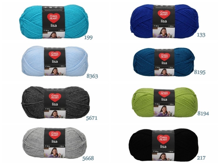 Lisa Red Heart 50g