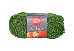 Lisa Lurex Red Heart
