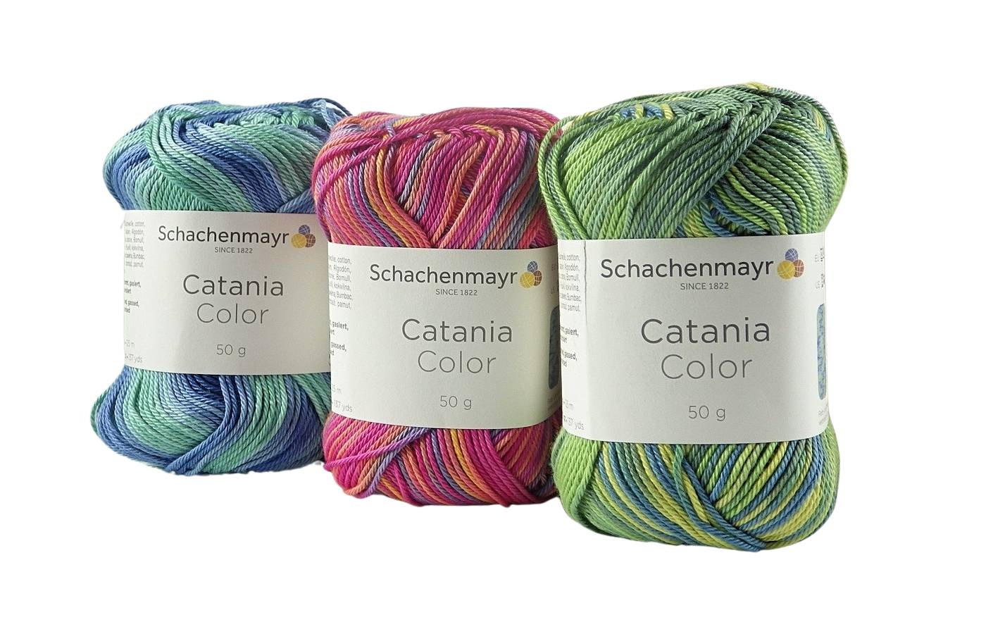 Catania Color merceriserat bomull Schachenmayr 50g